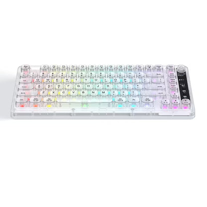 Key On Fly F82 Tri-mode Transparent Keyboard