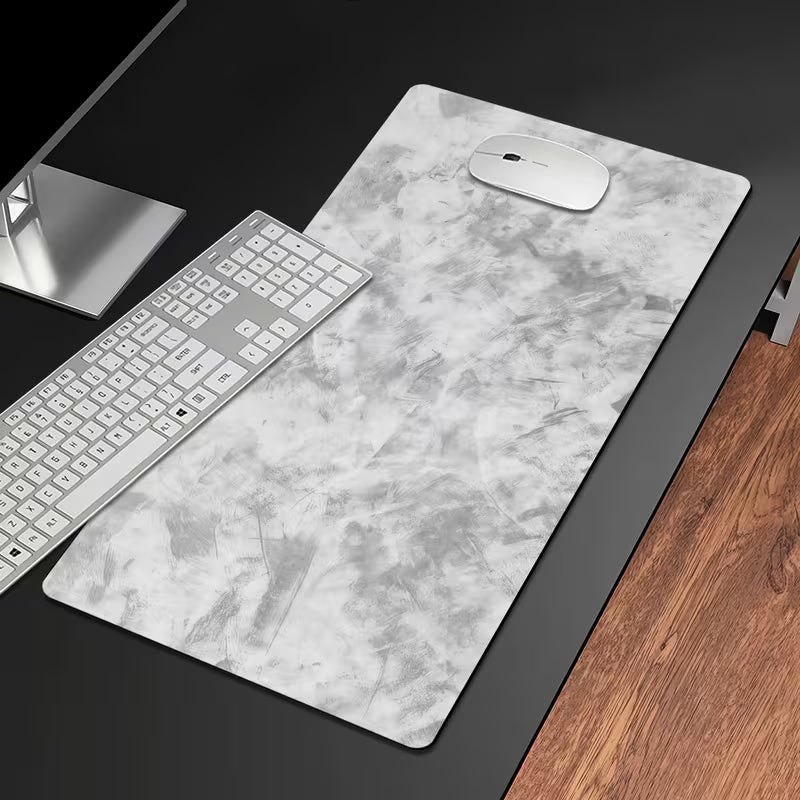 Grey Marble Gaming Mouse Pad