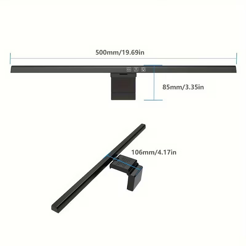 إضاءة شاشة LED - سوداء
