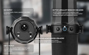 ميكروفون ديناميكي FDUCE SL40 USB/XLR - أبيض