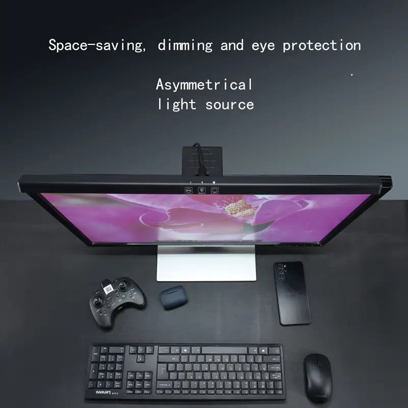 إضاءة شاشة LED - سوداء
