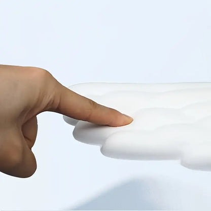 Ergonomic Wing-Shaped Keyboard Wrist Rest-White